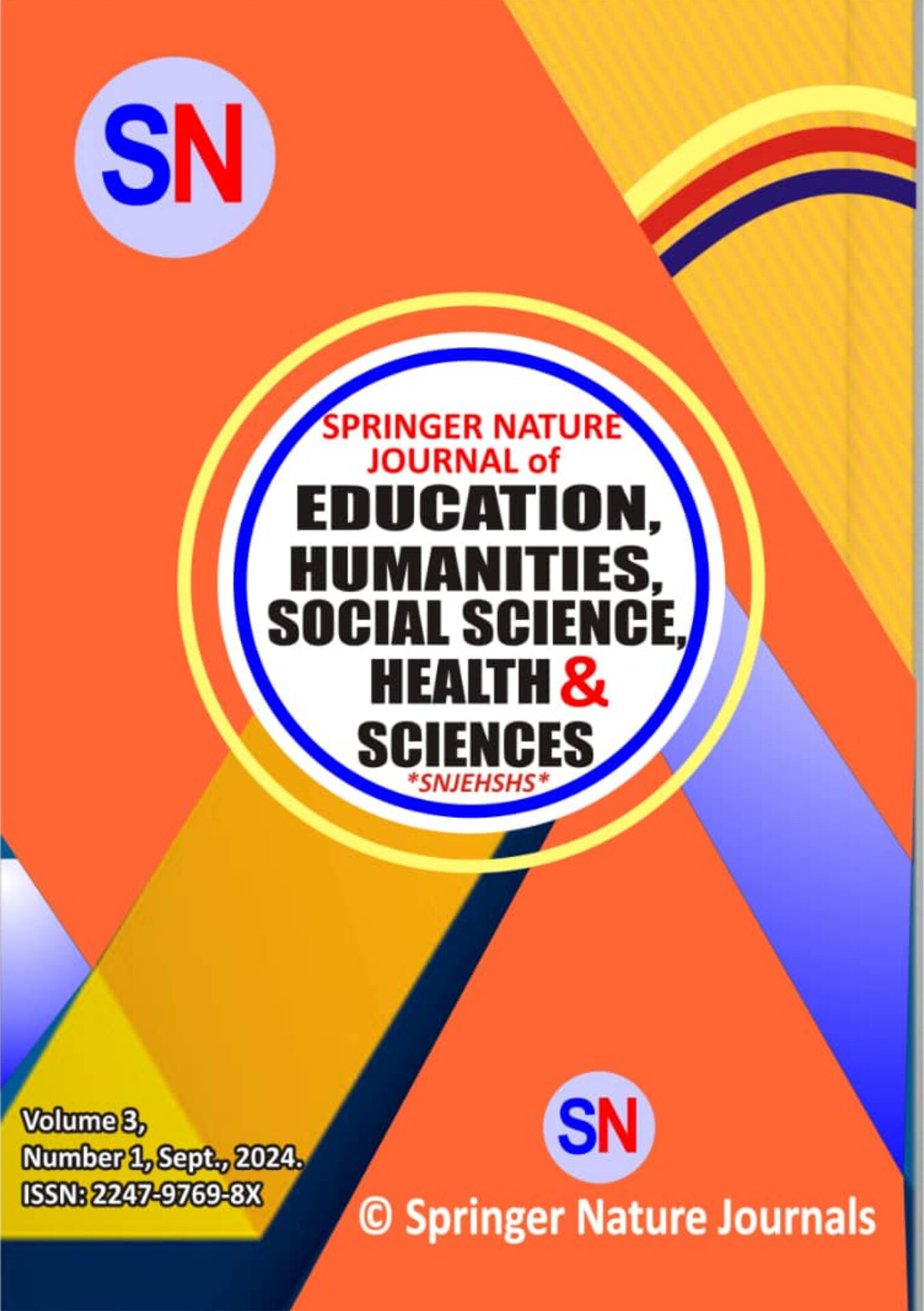 					View Vol. 3 No. 1 (2024): Springer Nature Journal of Education, Humanities, Social Sciences, Health, and Sciences
				